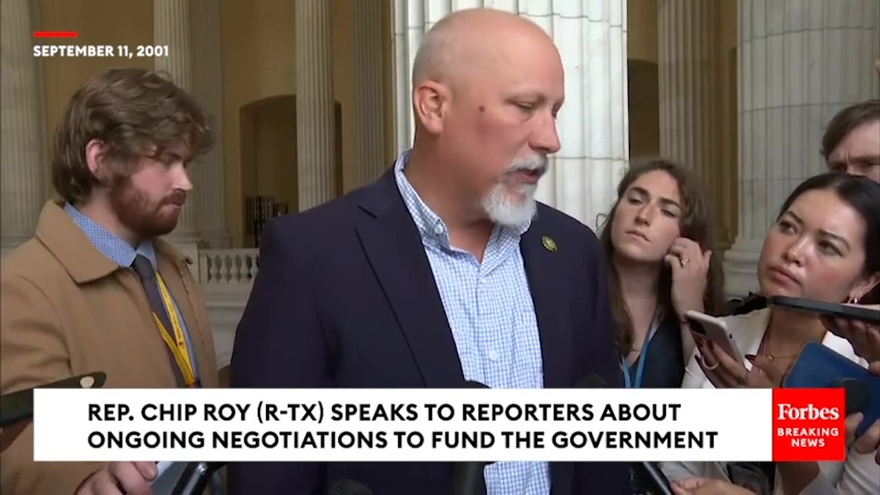 JUST IN Chip Roy Issues Blunt Warning to McCarthy, Senate Republicans About Government Funding