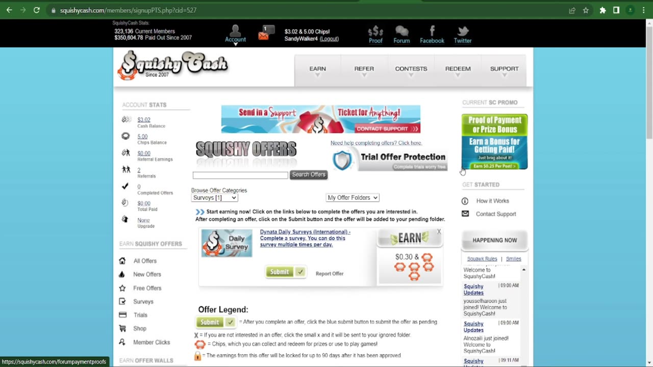 Earn $55.00 Just Clicking Boxes!! (Make Money Online)