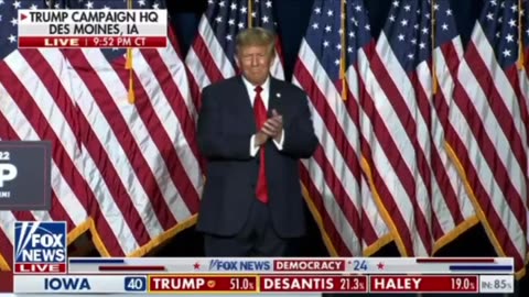 Full Trump speech #TrumpWonIowa