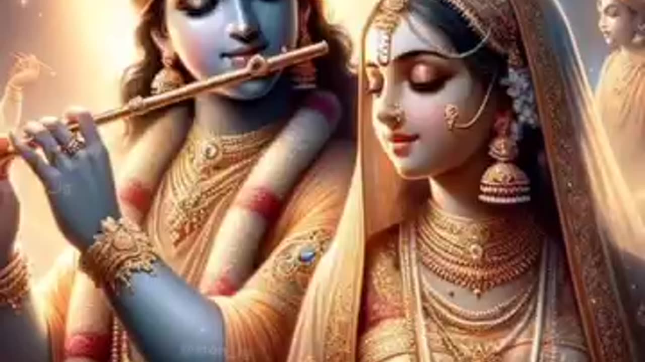 Lord Krishna and Radha (भगवान श्री कृष्णा और राधा)