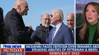 Ronna McDaniel Burns Fetterman To A Crisp