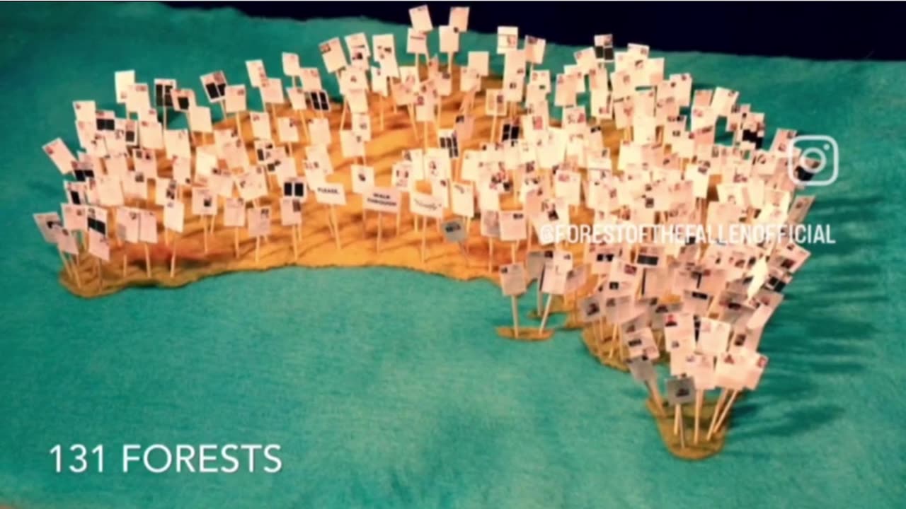 Forest of the Fallen in Australia