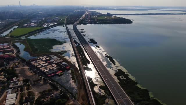 Aerial photography of beautiful scenery