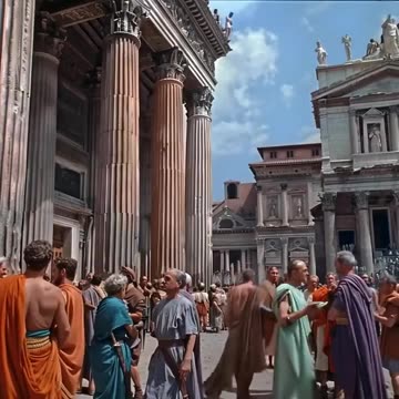 The Roman Empire 🏛Reconstructed frame concept made possible by AI