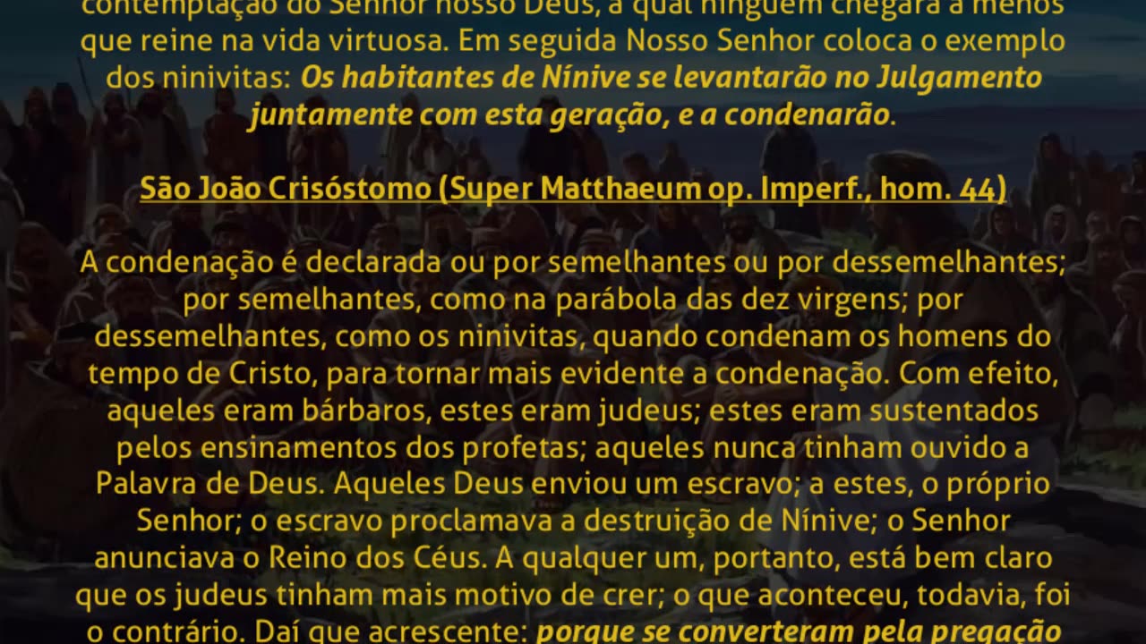 Quarta-feira da Primeira Semana da Quaresma Lc 11, 29-32