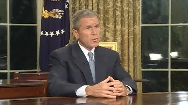 Address to Nation on Terrorist Attacks, 9/11/2001