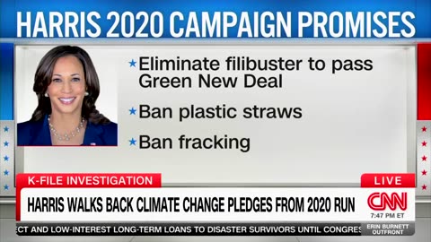 Kamala EXPOSED by CNN for being a far-left, Green New Deal supporting radical