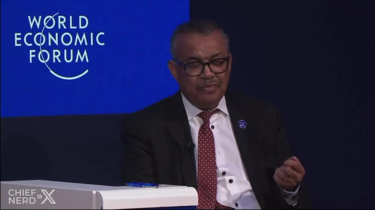 WHO Director Tedros says COVID was the first 'Disease X' and It may happen again..