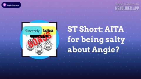 ST Short: AITA for being salty about Angie?