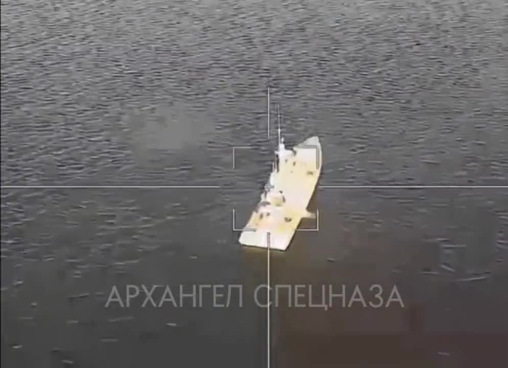 Ukranian ship get Lancet UAV