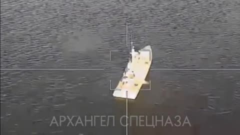 Ukranian ship get Lancet UAV