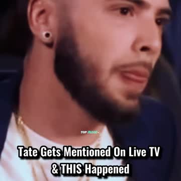 Tate Gets Mentioned On Live TV & THIS Happened 😳