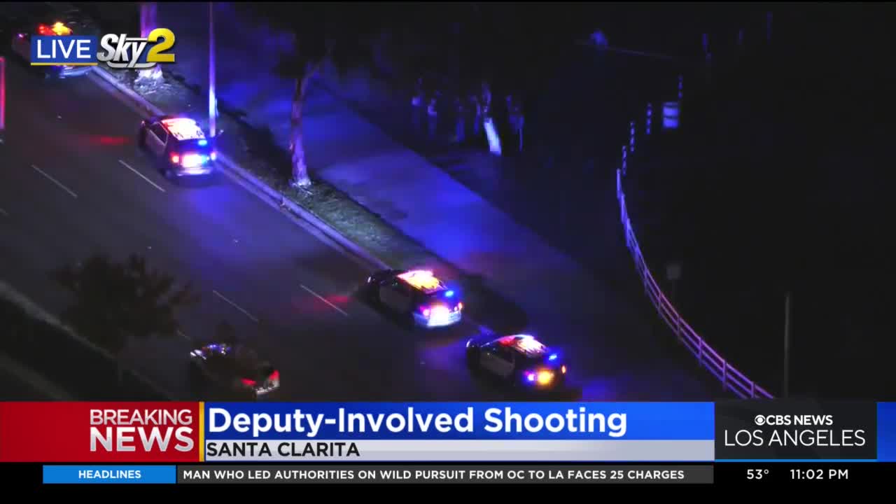 LA County deputies shoot allegedly armed man in Santa Clarita