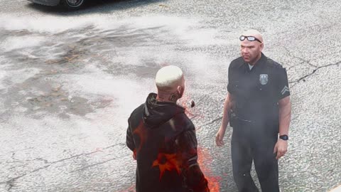 Taunting an Officer in GTA 5