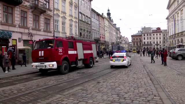 Lviv tests safety systems as war fears grow