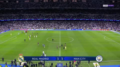 Summary of the Real Madrid and Manchester City match - quarter-final first leg - Champions League