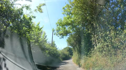 Drive from Southampton to Silchester. GoPro speedlapse