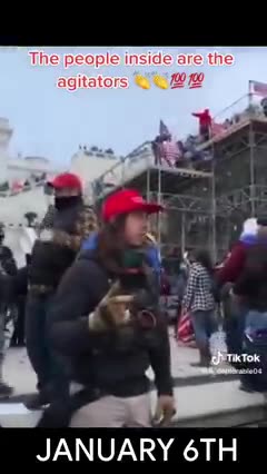 The people inside are the agitators!!