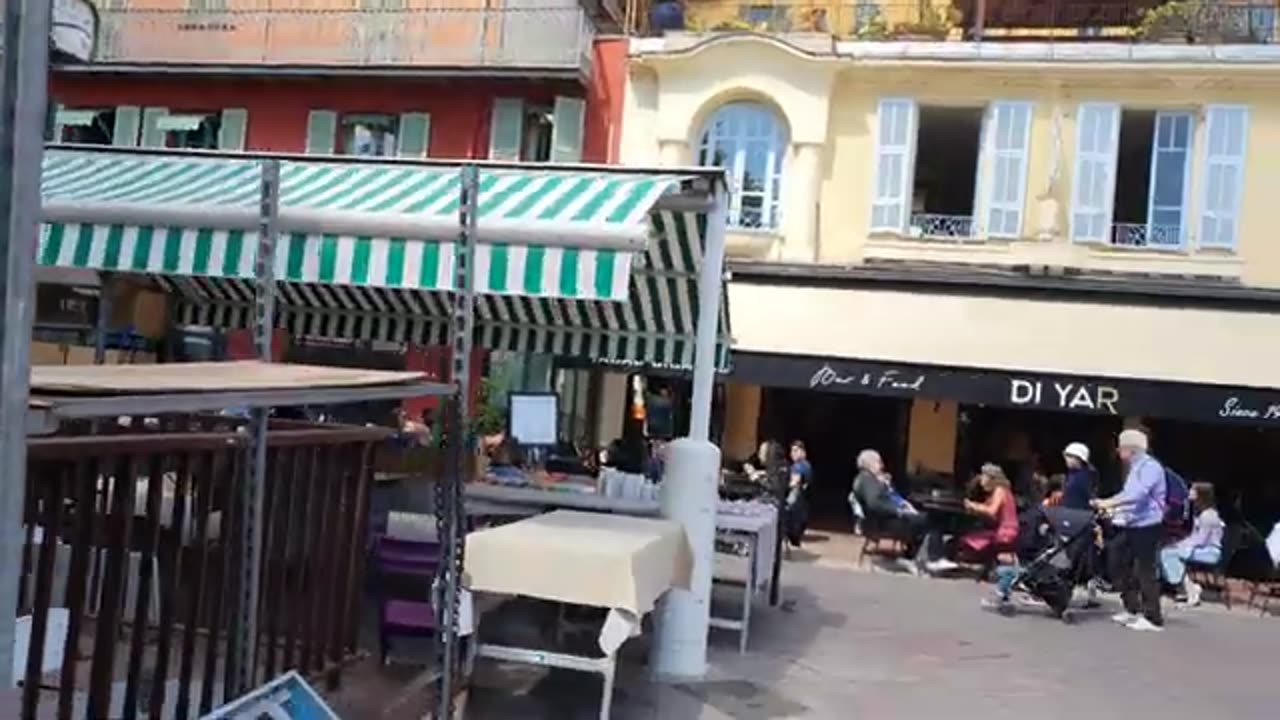 Walking in Nice 4K Unedited Walking Tour 5 France Spring 2022