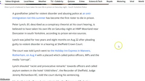 Conspiracy Theorist Commits suicide in Prison