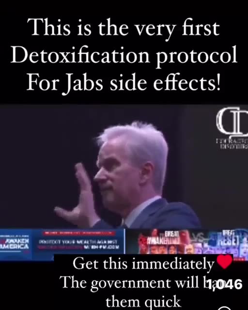 This is the very first detoxification protocol for jabs side effects!