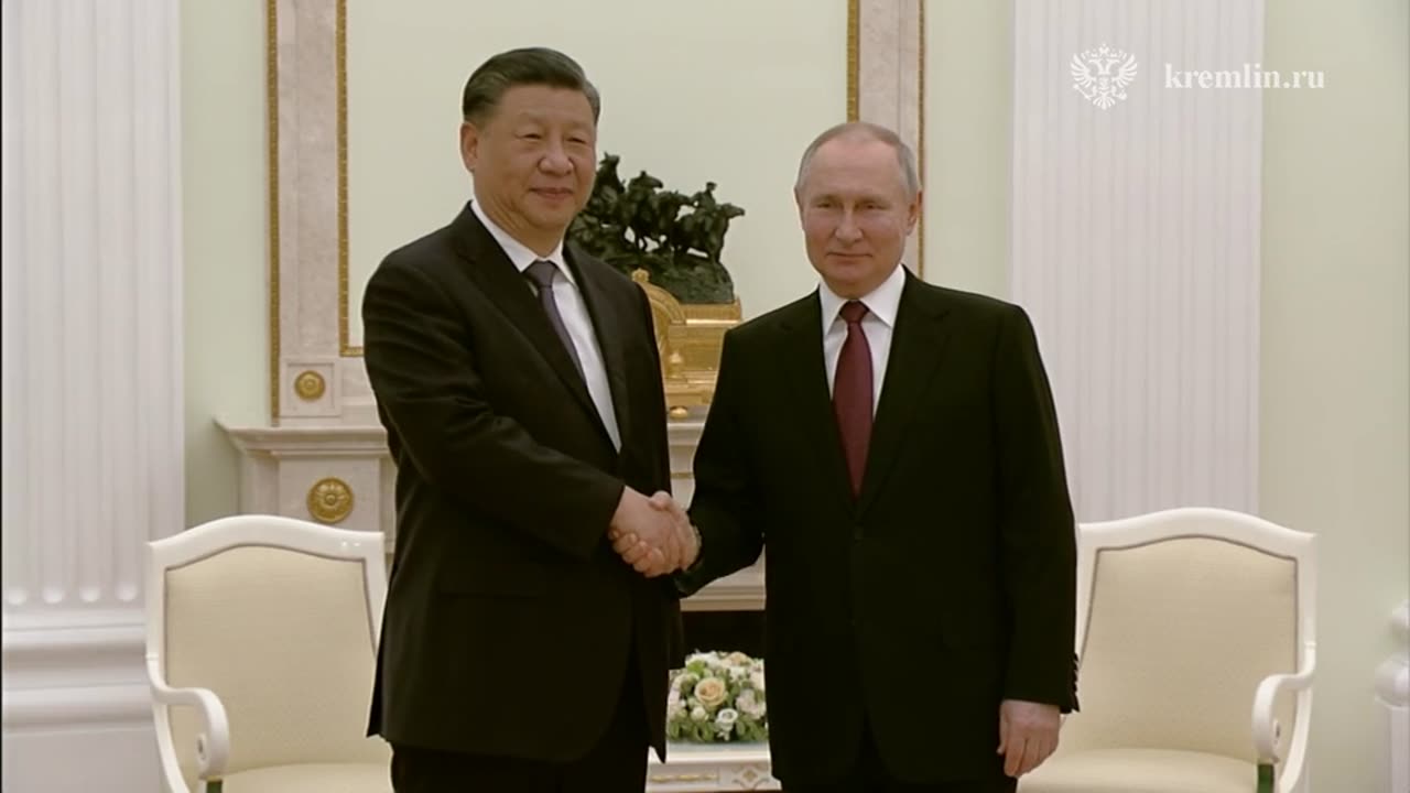 Putin at his meeting with Xi Jinping said