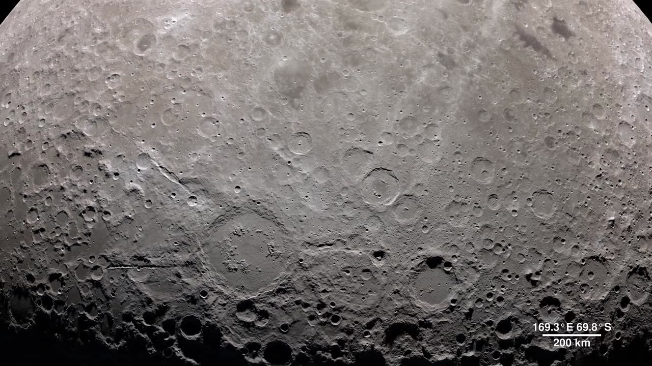 Tour of the Moon in 4K