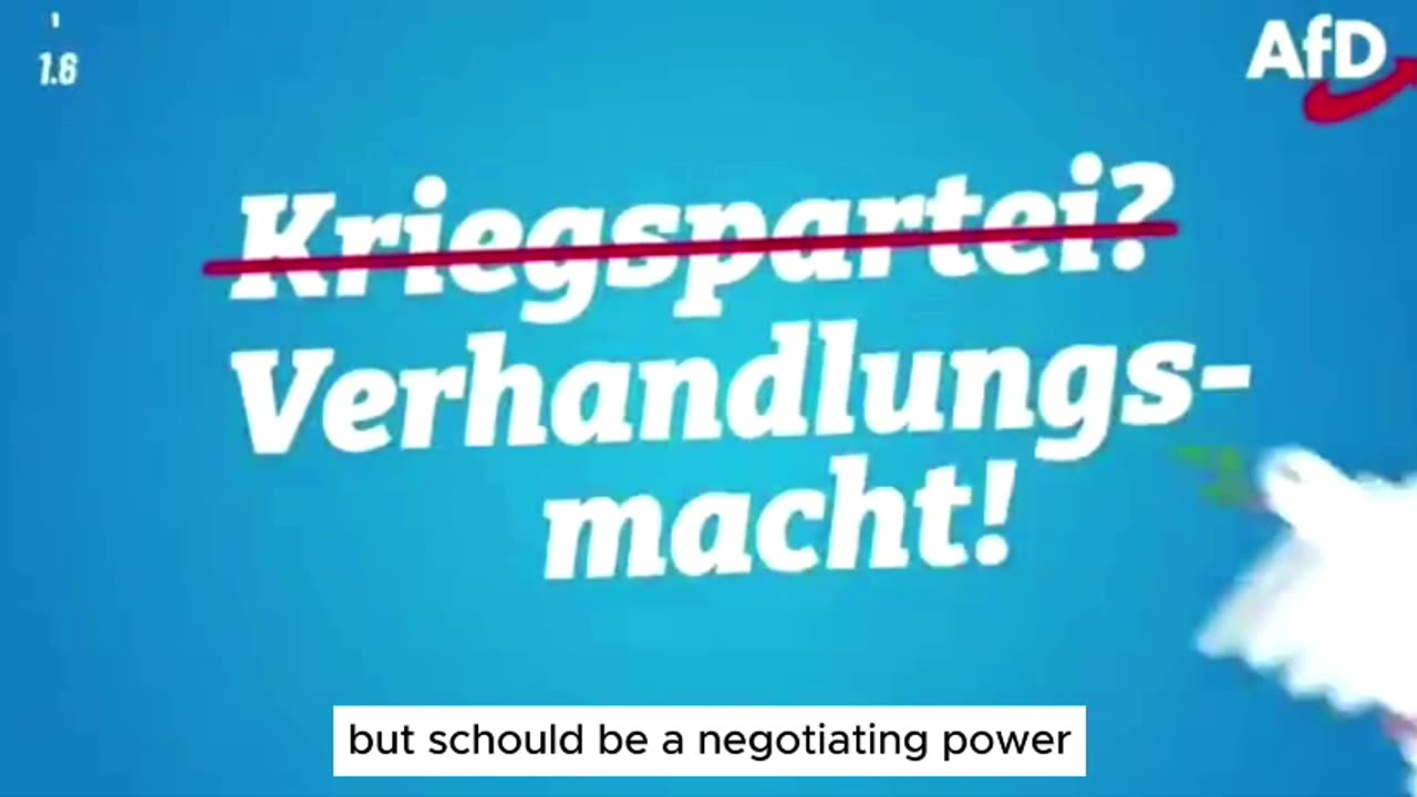 AfD program for the European Union Election, so logical, so democratic