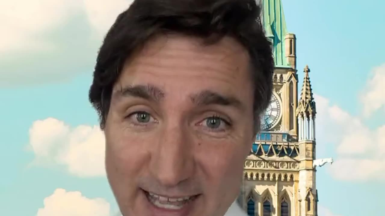 Justin Trudeau posts cringeworthy video to inform Canadians of upcoming benefits