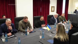 Zelenskyy and Zourabichvili hold talks in Paris ahead of Notre Dame reopening