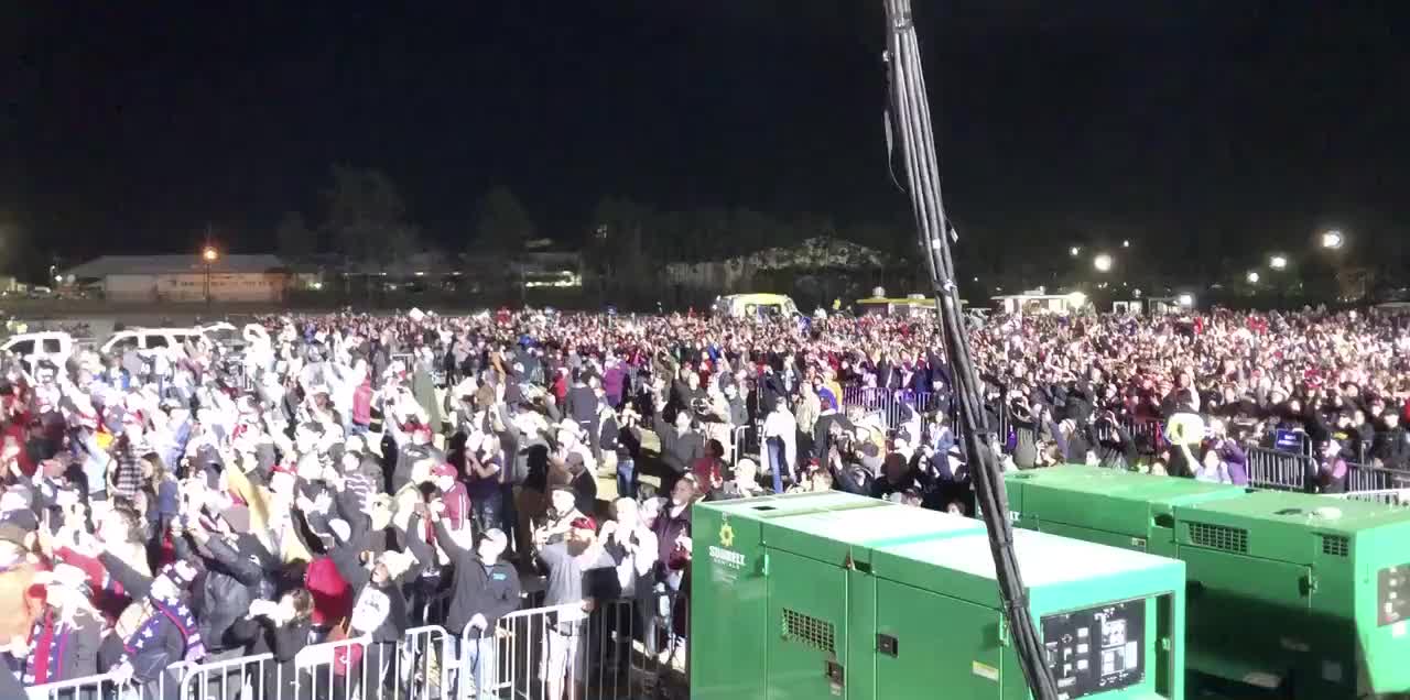 The Record Setting Crowd to See Trump in Texas, You Sure 81 Million Voted for Biden?
