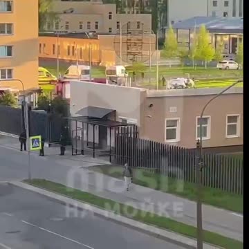 ❗️👀An explosion was reported at the military communications academy in St.