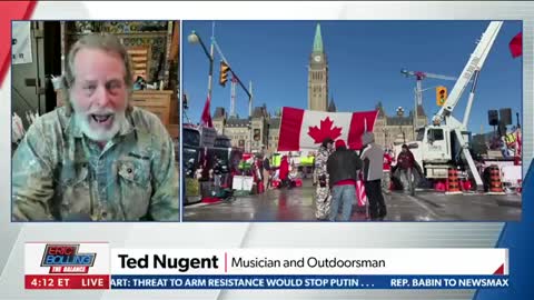 Musician and Outdoorsman Ted Nugent Stands With the Freedom Convoy