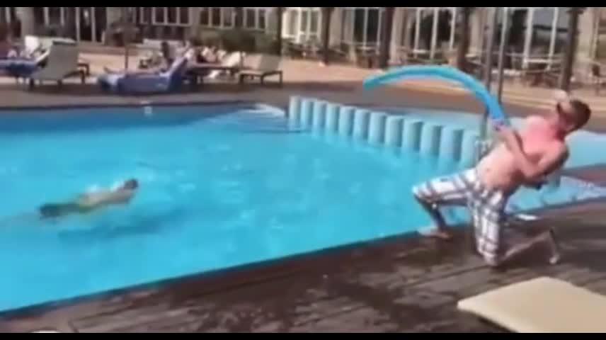 Two big idiots, hahaha
