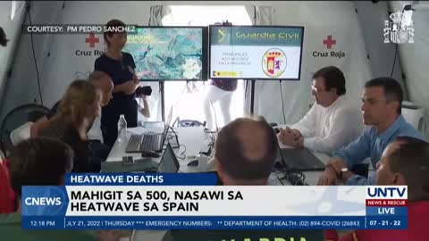 Mahigit 500 nasawi dahil sa nararanasang heatwave sa Spain