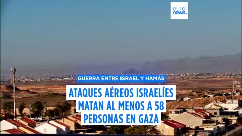 Ataques israelíes matan al menos a 58 personas, incluidos niños, en la Franja de Gaza