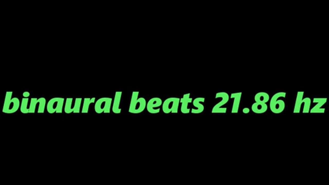 binaural beats 21 86 hz