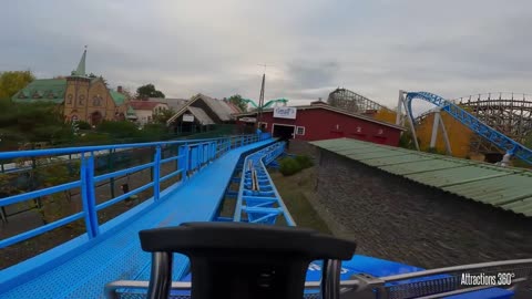 Launched Coaster with Dark Ride _ Blue Fire Megacoaster _ Europa Park 2022