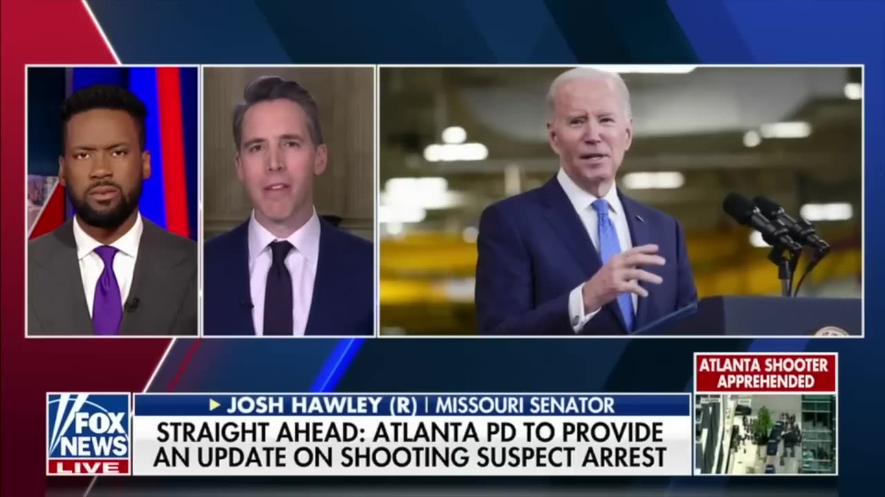 Sen. Hawley Weighs In On Whistleblower’s Claims Of Pres. Biden’s Illegal Foreign Influence Scheme