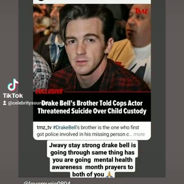 Drake bell have depression over that 4/22/23