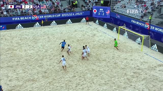 Japan v USA FIFA Beach Soccer World Cup 2021 Match Highlights