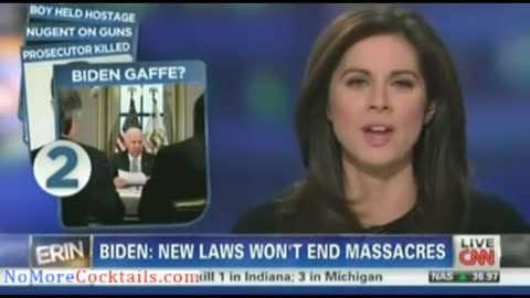 'Caught on Camera - Joe Biden Admits Gun Control will Not Stop Mass Shootings - CNN' - 2013