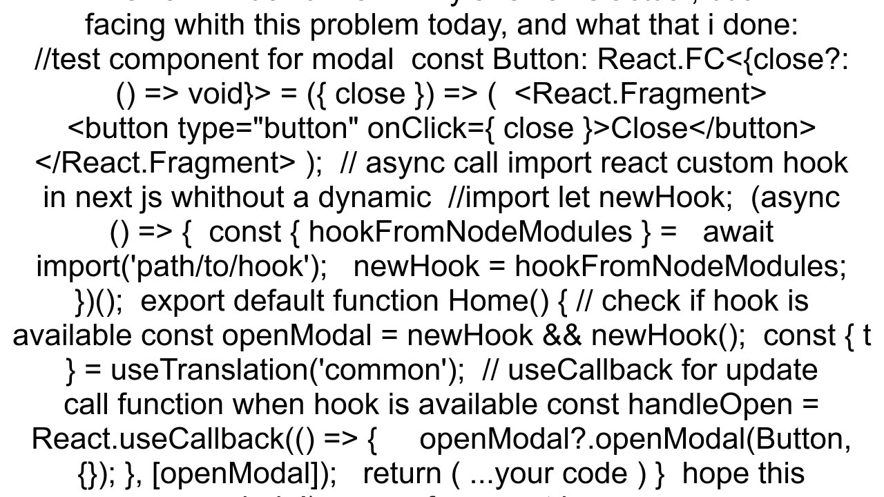 quotCannot use import statement outside a modulequot error when importing reacthookmousetrap in Nex