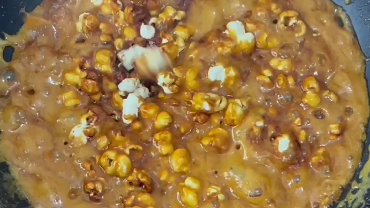 caramel popcorn!