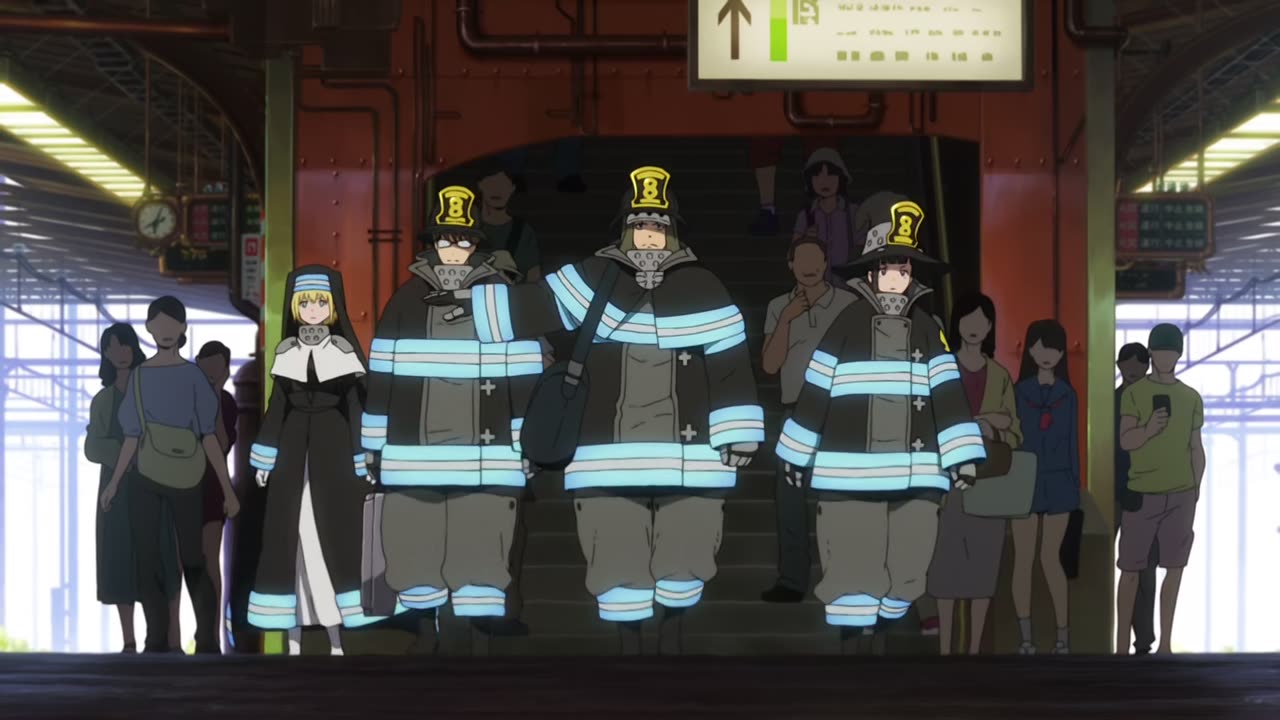Fire force season 1 episode 1