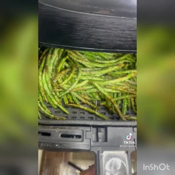 Air Fryer green beans recipe so easy to make
