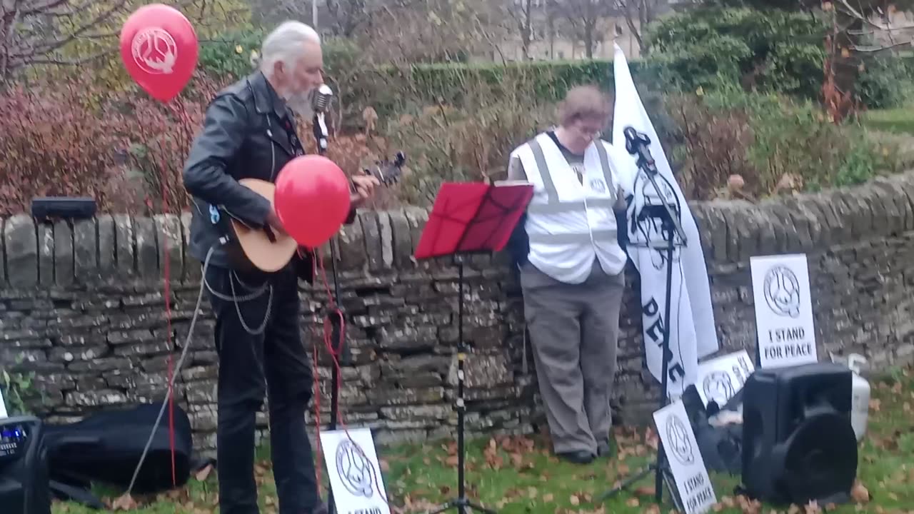 STAND FOR PEACE, KINGS PARK STIRLING