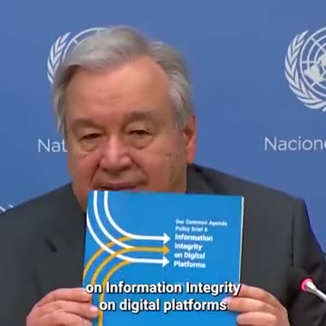 World Government want to ban free speech everywhere.