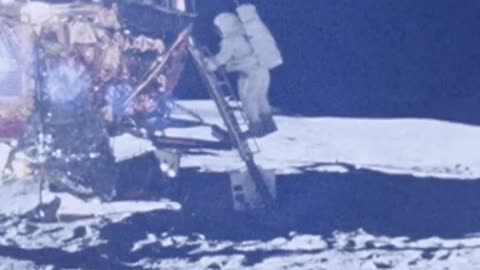 USA Flag on Moon 🌝 😯