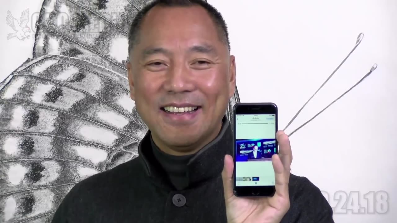 20181024文贵先生直播¹：王歧山与马云窜访忽悠以色列的现场直播！马云为什么愁眉紧锁！王岐山为自己家族准备的第三条路！